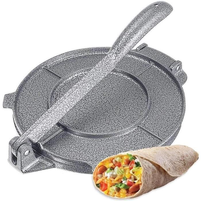 HURRISE Tortilla Maker TORTILLA PRESS 8 Pouces De La Farine Lourde