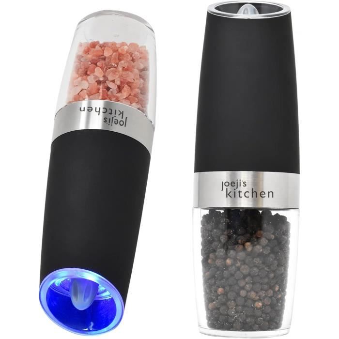 Moulin à Poivre électrique Rechargeable Lot De 2 Moulins à Sel Et Poivre électriques Rechargeables Par USB, En Salieres Et Poivrieres