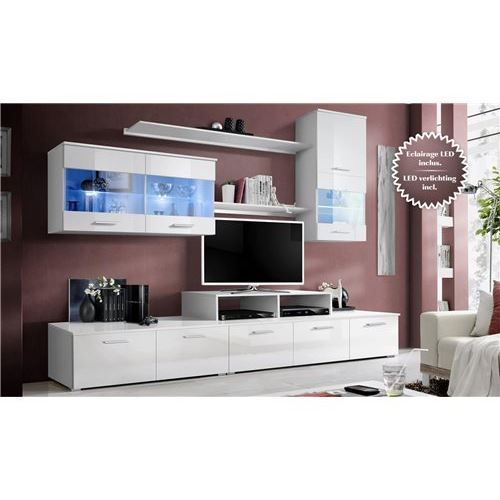 Meuble Tv Design Murale Malone Achat Vente Meuble Tv Meuble Tv