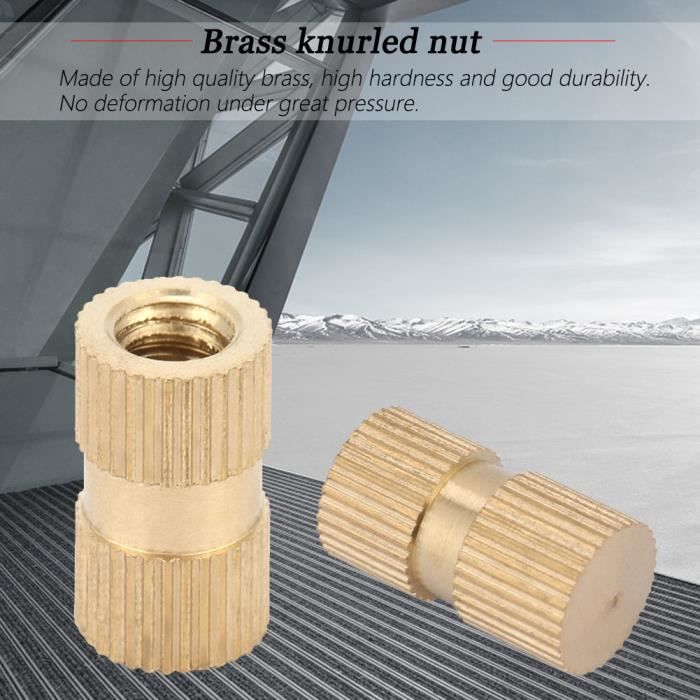 Écrou D'insertion De Filetage De Pointe De Fer à Souder En Acier Inoxydable, écrou De Chaleur En Laiton, 2,2, Vis En Cuivre Thermofusible, Imprimante 3D, Figurine TS100, M2, M3