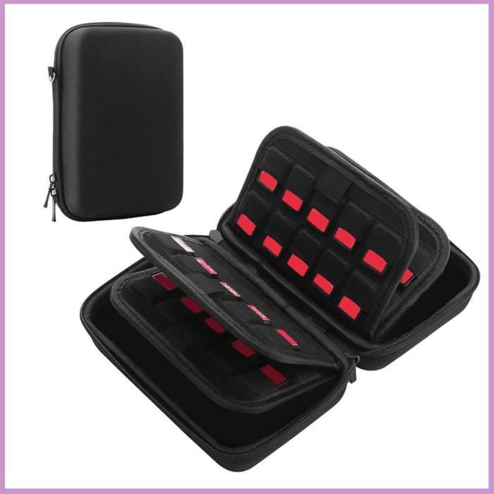 Boîte à Montres Portable 2 Emplacements – étui En EVA Résistant Aux Chocs, étanche, Rangement Pratique