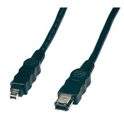 Cable ieee 1394a 6pins-4pins 5m connectland