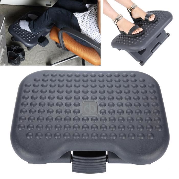 Repose-pieds portable Tabouret de repose-pieds réglable en hauteur Portable ergonomique