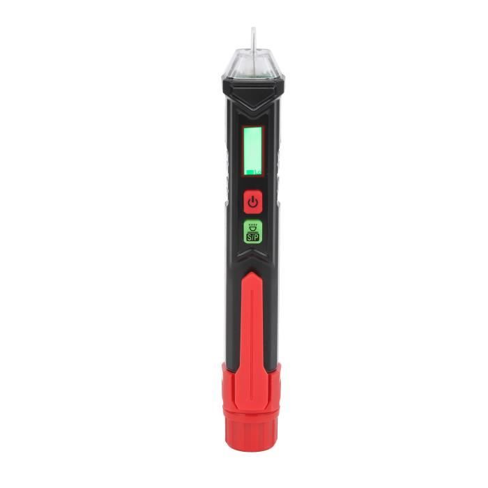 Kit 4 Outils Testeur électrique - Stylo Détecteur Tension Double Lumière, Tournevis, Détection 12-220V AC/DC