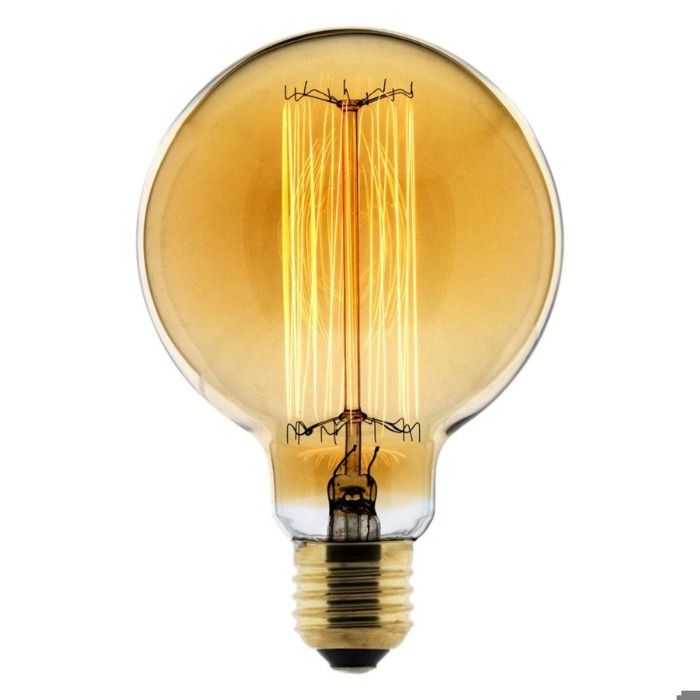 Lot De 2 Ampoules Classic Deco 60W - Culot E27 - Filament Carbone - Rétro éclairant - Neuf