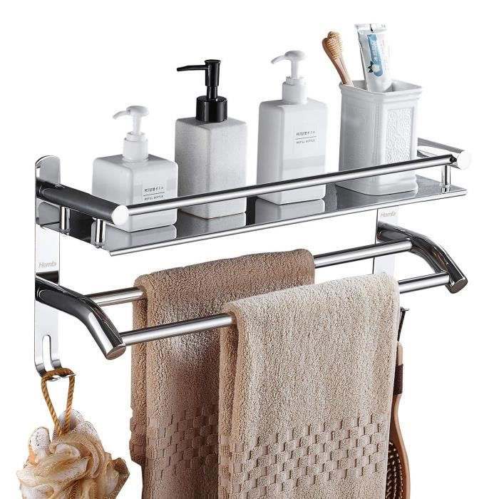 Accessoire porte-serviettes pour robinet avec douche pour WC Support Or 24K  - TRES 03412401OR - Vita Habitat