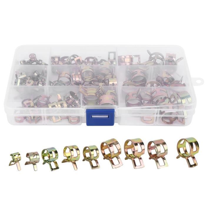 Lot De 10 Colliers De Serrage AIDNTBEO - Acier Inoxydable - Pour Rangement Outils/Garage - 12 Mm