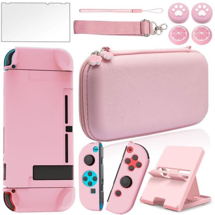 Pack d'accessoires INF Nintendo Switch Étui Protecteur d'écran Sac à bandoulière