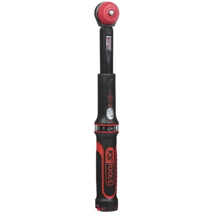 Clé dynamométrique ERGOTORQUEprécision® 1/4'', 5-25 Nm - KS Tools 516.1412