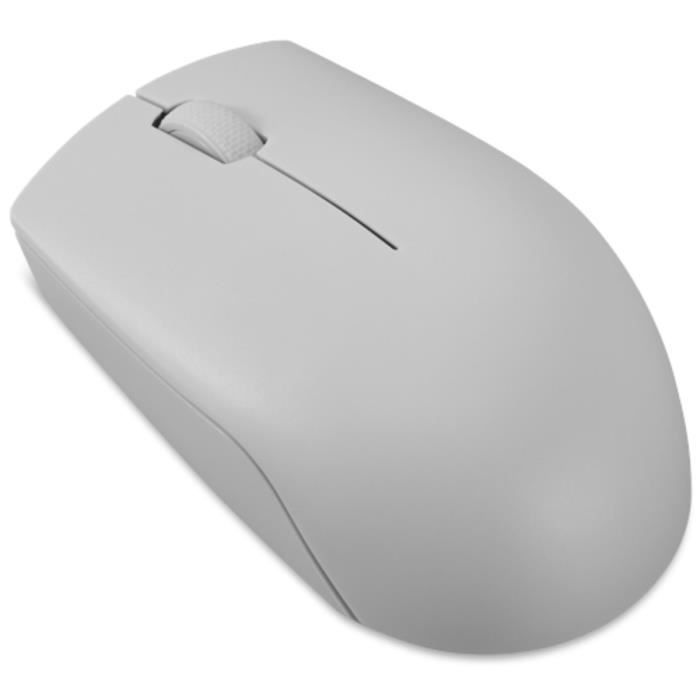Souris sans fil LENOVO 300 - Compacte - Autonomie longue durée - Gris