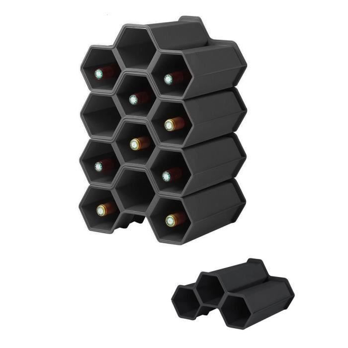 Lot De 6 Casier 3 Bouteille Empilable Anthracite Rangement Cave Vin 668 Achat Vente Meuble Range Bouteille Lot De 6 Casier 3 Bouteille Soldes Cdiscount