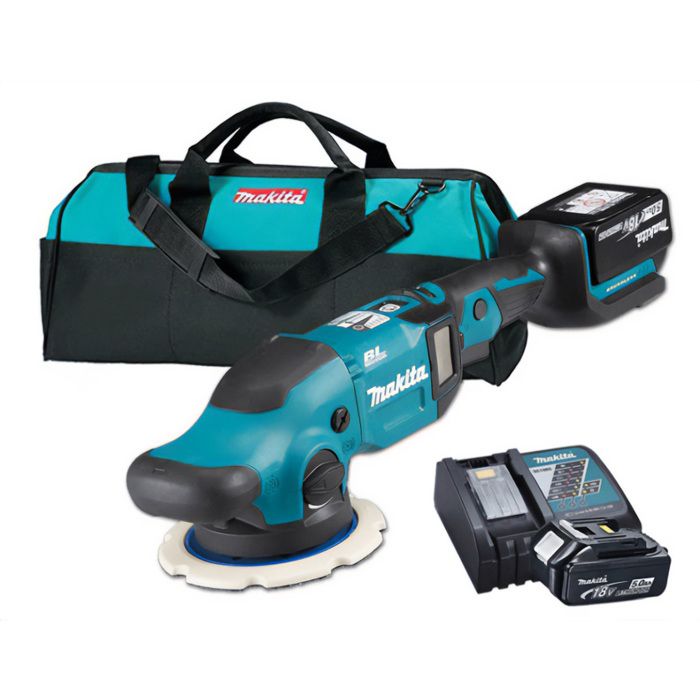 Polisseuse 18 V Li Ion 5 Ah 150 mm DPO600RTE Makita - vue 2