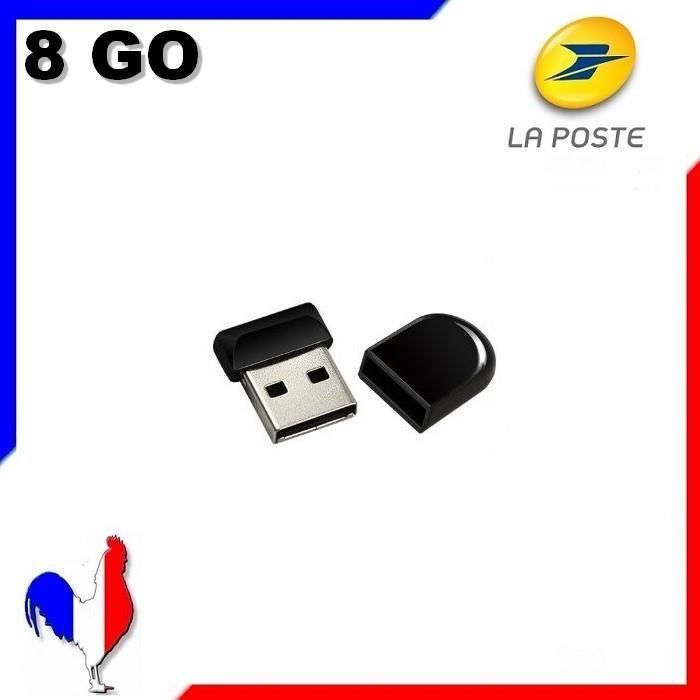 Mini clé usb 2.0 8go usb key cle usb MS47 FR - Cdiscount Informatique