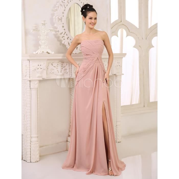 robe nude rose
