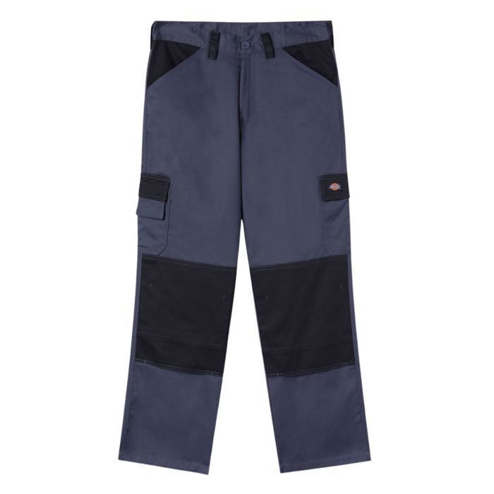 Pantalon de travail MultiPoches Dickies Everyday Bicolore - Gris Poches Noires