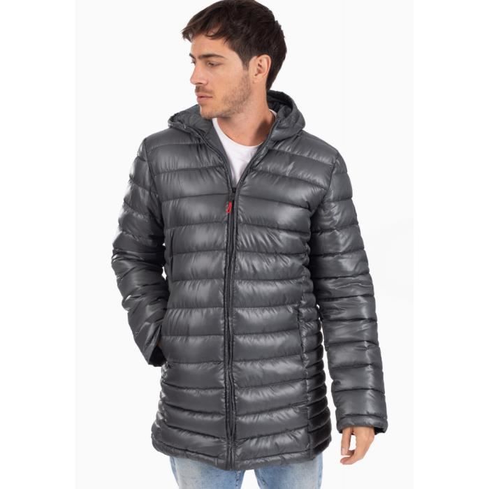CANADIAN PEAK CALENDREAKLHOOD doudoune pour homme Gris Homme