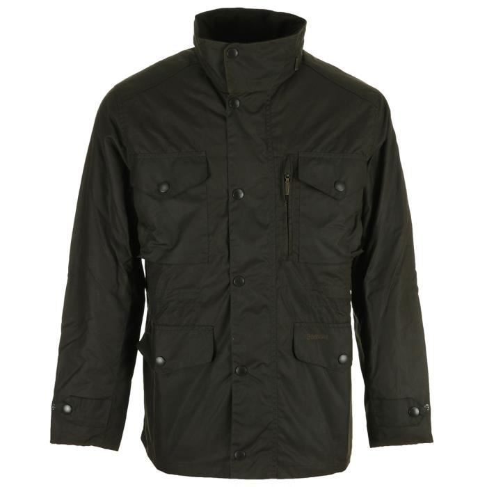 Veste Barbour Sapper Wax Jacket Olive Cdiscount Pret a Porter