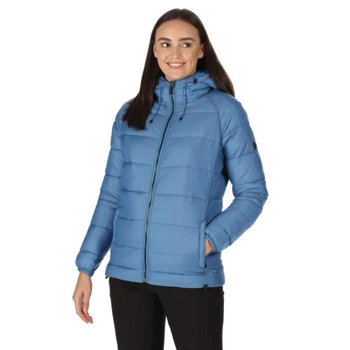 Regatta Doudoune a Capuche Toploft II pour femme Bleu Vallarta Blue 44 Vallarta blue Cdiscount Pret a Porter