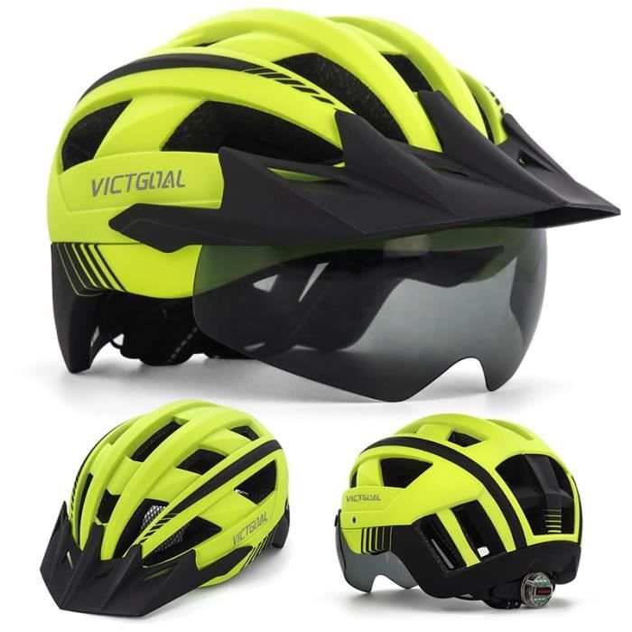 Casque velo avec hotsell lunette