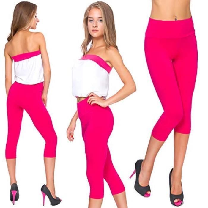 Short Taille Haute Femme Shorties Vetement Grande Long Sport Tankini