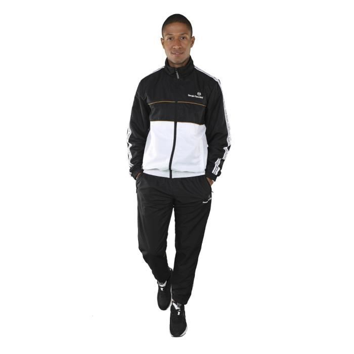 Veste zipp Sergio Tacchini Nastro noir jaune XL Noir jaune