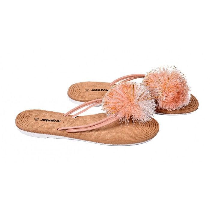 Tong discount femme rose