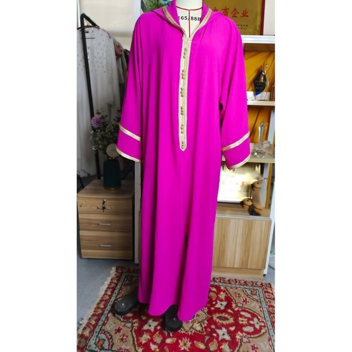 Djellaba Homme Traditionnelle | Robe Longue Islamique Coton - Style Marocain Pour Ramadan & Eid