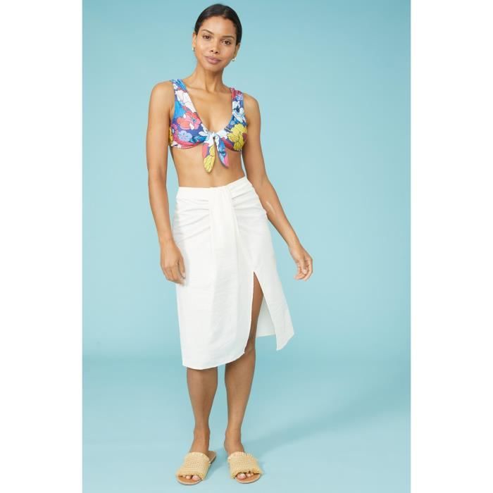 Jupe Noire Debenhams - Taille 22 (Plus Size) - Longueur Genou - Volants Dans Le Dos - Occasion TB
