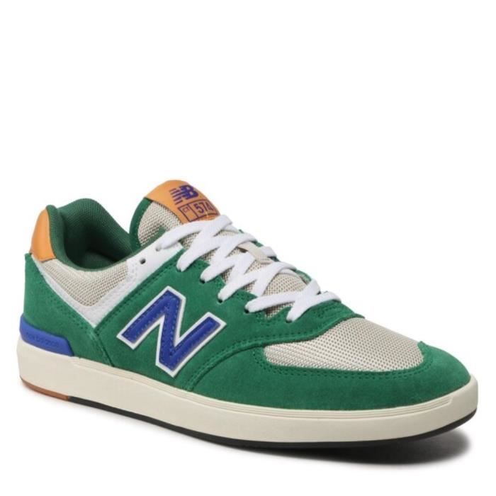 Chaussures New Balance 574 Vert - Homme/Adulte - Textile - Lacets