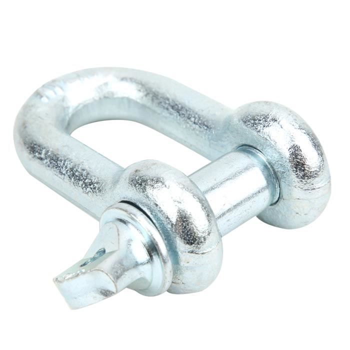 2 Manilles En Laiton Type U Dorées - Chaîne Avec Broche Vis Pour Porte-clés, Décoration, Bricolage