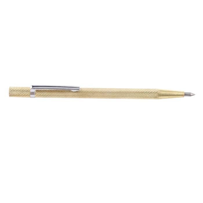 Stylo En Carbure Pointe Pointue - Outil De Scribe Pour Artisanat, Gravure, Corps Fileté, Neuf