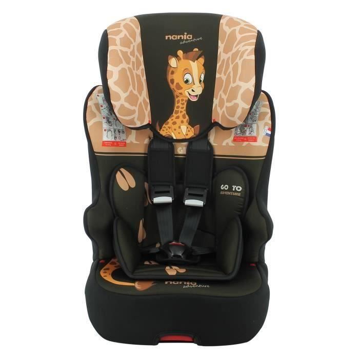 Siège Auto Enfant Nania Bogota I-Size Groupe 2/3 - Réhausseur Avec Ou Sans Dossier, ISOFIX, 100-150 Cm (4-12 Ans)