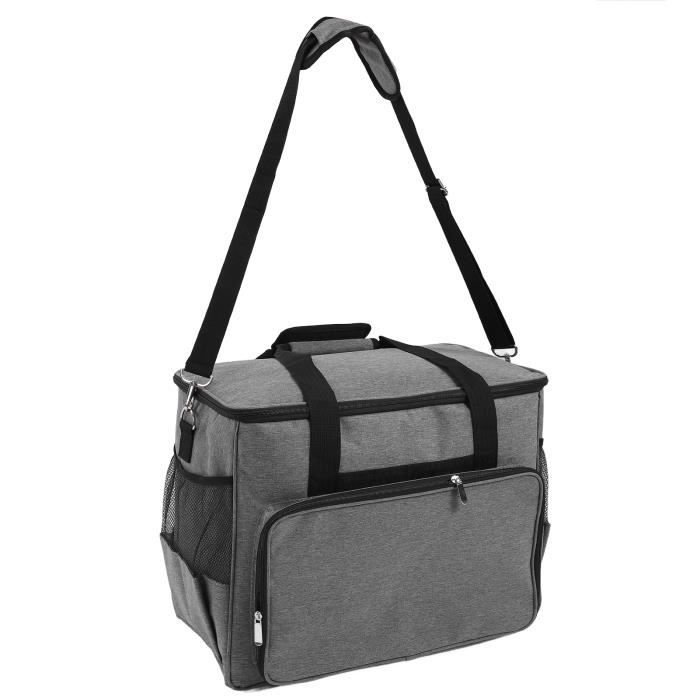 Housse Machine à Coudre Eheartsgir - Poches Multiples - Protection Anti-poussière - 45x32cm