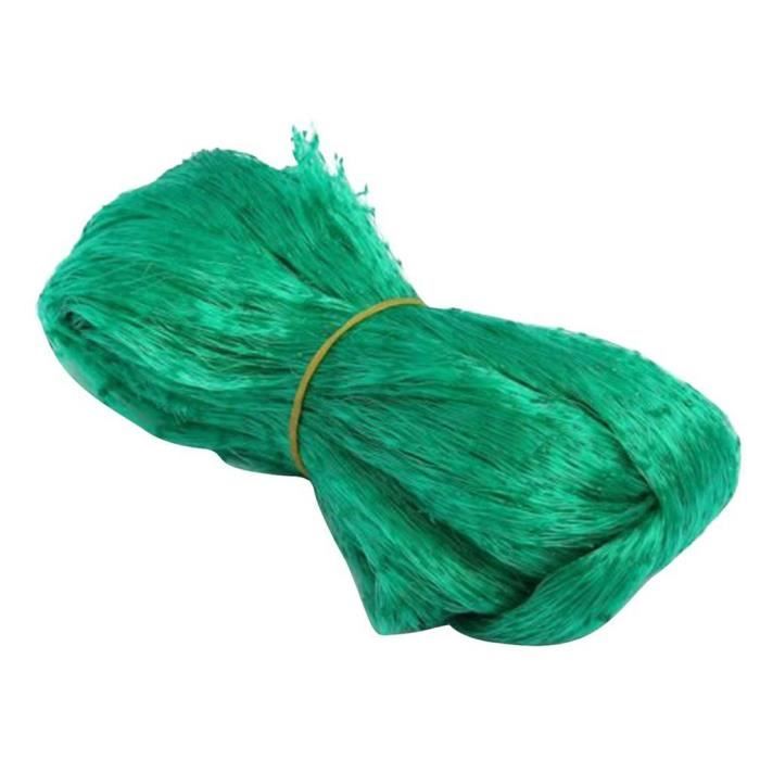 Filet Pêche Étang Polyamide 7mm Maille - 2.10m X 40m Noir - Qualité Professionnelle