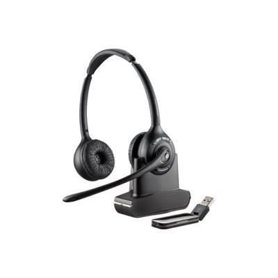 Casque Sans Fil Plantronics CS520 – DECT/Bluetooth – Double Écouteurs – Occasion