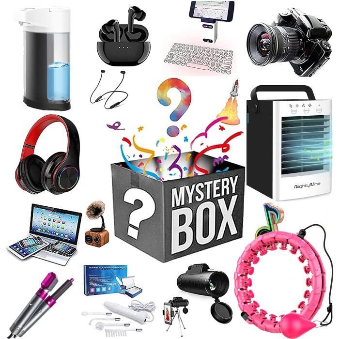 Mystery Box, Boîte Mystère, Random Product Box Explosion Box Boîte