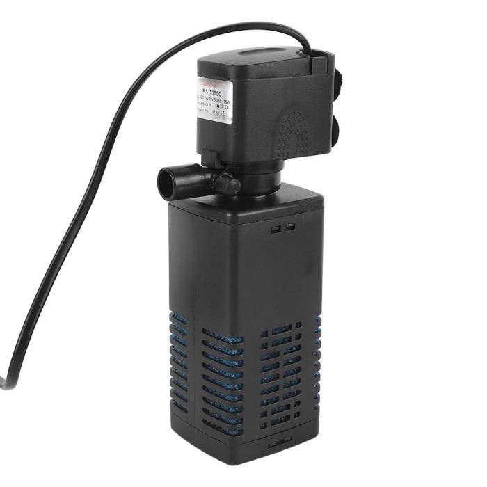 Comparer les prix de Pompe submersible pour aquarium - SALALIS - 3 en 1 - Filtration - Oxygénation - Silencieuse
