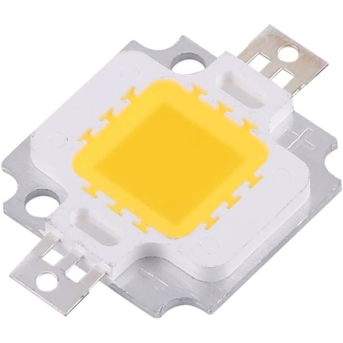 Lot De 10 Modules LED 3,3V-5V – Puces LED Rouges, Contrôle PWM, Pour Décoration, Projets Arduino, éclairage DIY (taille 20x20 Mm)