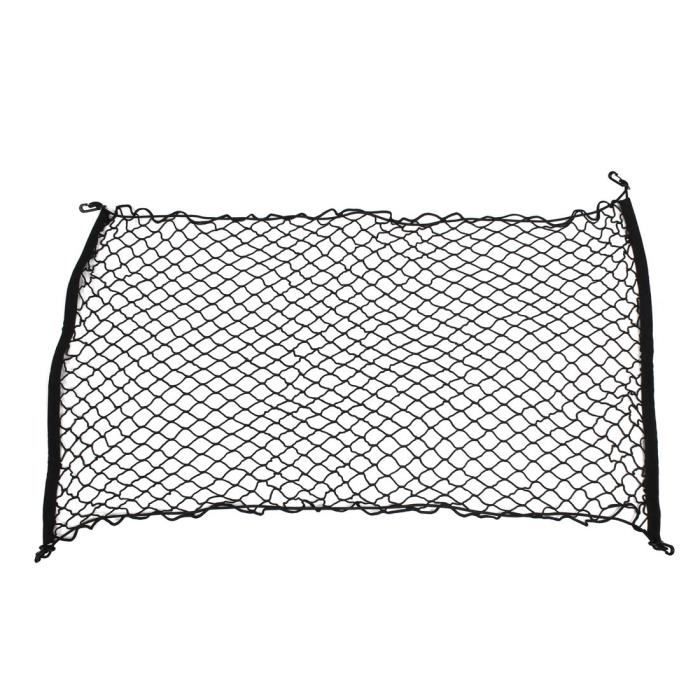 sourcing map 100x100 cm Auto Camion Bagage Coffre Toit Filet /élastique Filet Tronc 4 Crochets