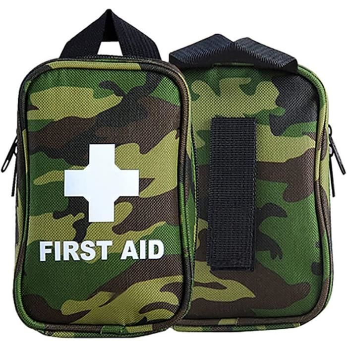 Kit De 2 Trousses De Secours + 2 Piluliers – Sacs Médicaux Compacts Pour Maison, Voyage, Camping Et école