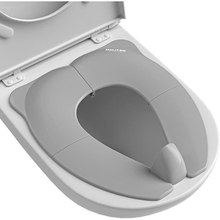 SOSINYA Réducteur Toilette Enfant Pliable Avec Sac De Voyage - Siège Pot Portable Pour Bébé Garçon Et Fille