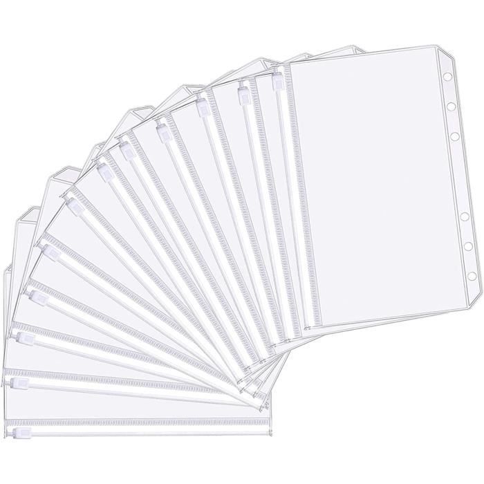 Pochettes Adhésive Transparente 36 Pcs Portetiquettes Autocollants