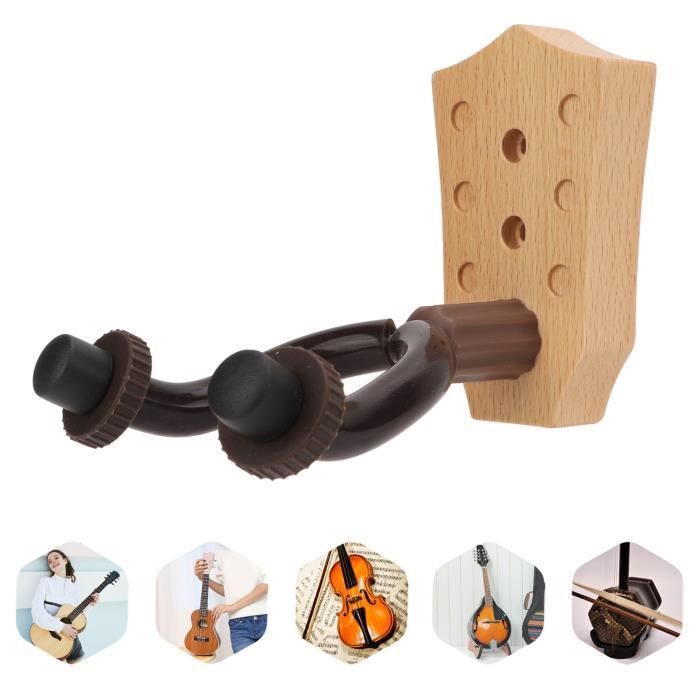 Support Mural Pour Guitare Chord - Fourches Rembourrées - Pour Tous Styles De Guitares