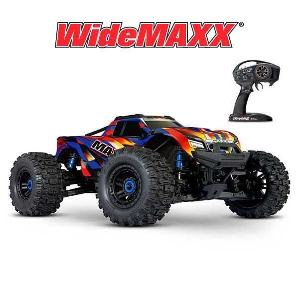 V hicule radiocommand MAXX 4X4 WIDEMAXX 1 10 BRUSHLESS JAUNE