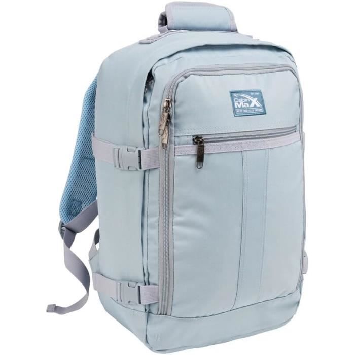 Metz Sac 40X20X25 Ryanair, Bagage Cabine Conforme Aux Dimensions Maximes (20L Polyester Rpet 