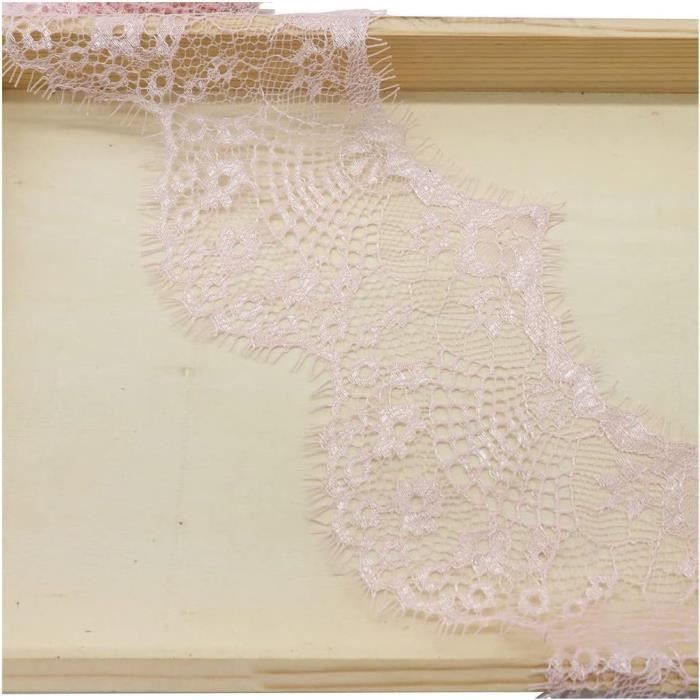 Dentelle Bordure Blanc,dentelle En Coton, - Un Grand Marché