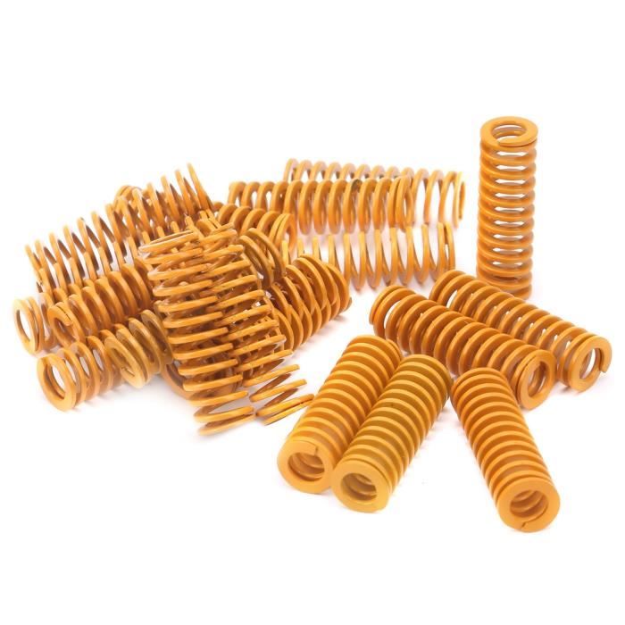 Favengo 10 PCS Ressorts Imprimante 3D Métal 8x20mm - Ressorts Lit Chauffant CR-10 MK3