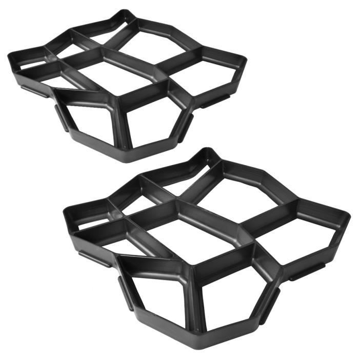 vidaXL Moules de Pavé 42x42cm Lot de 2 - vue 2