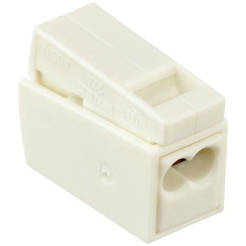 Wago 224-112 Lot de 100 bornes de connexion 2 voies pour luminaire 2,5 mm