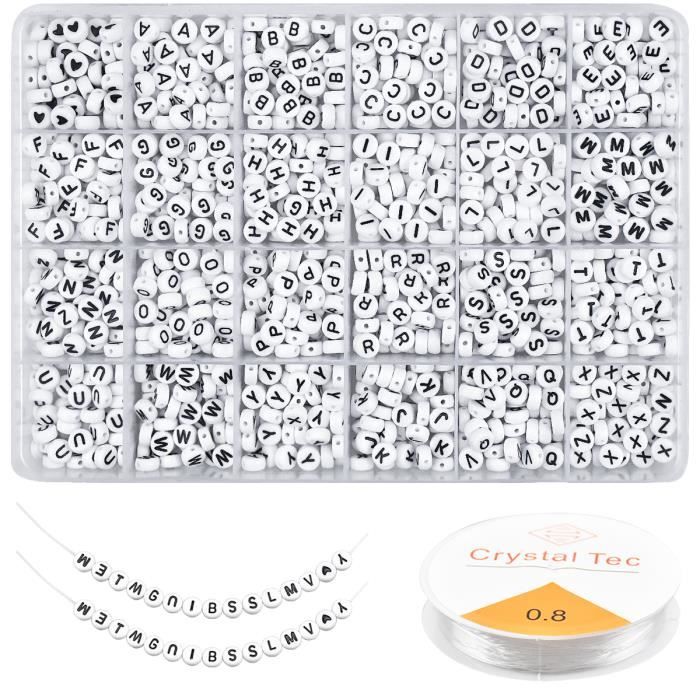 Perles Lettres Alphabet Cdiscount